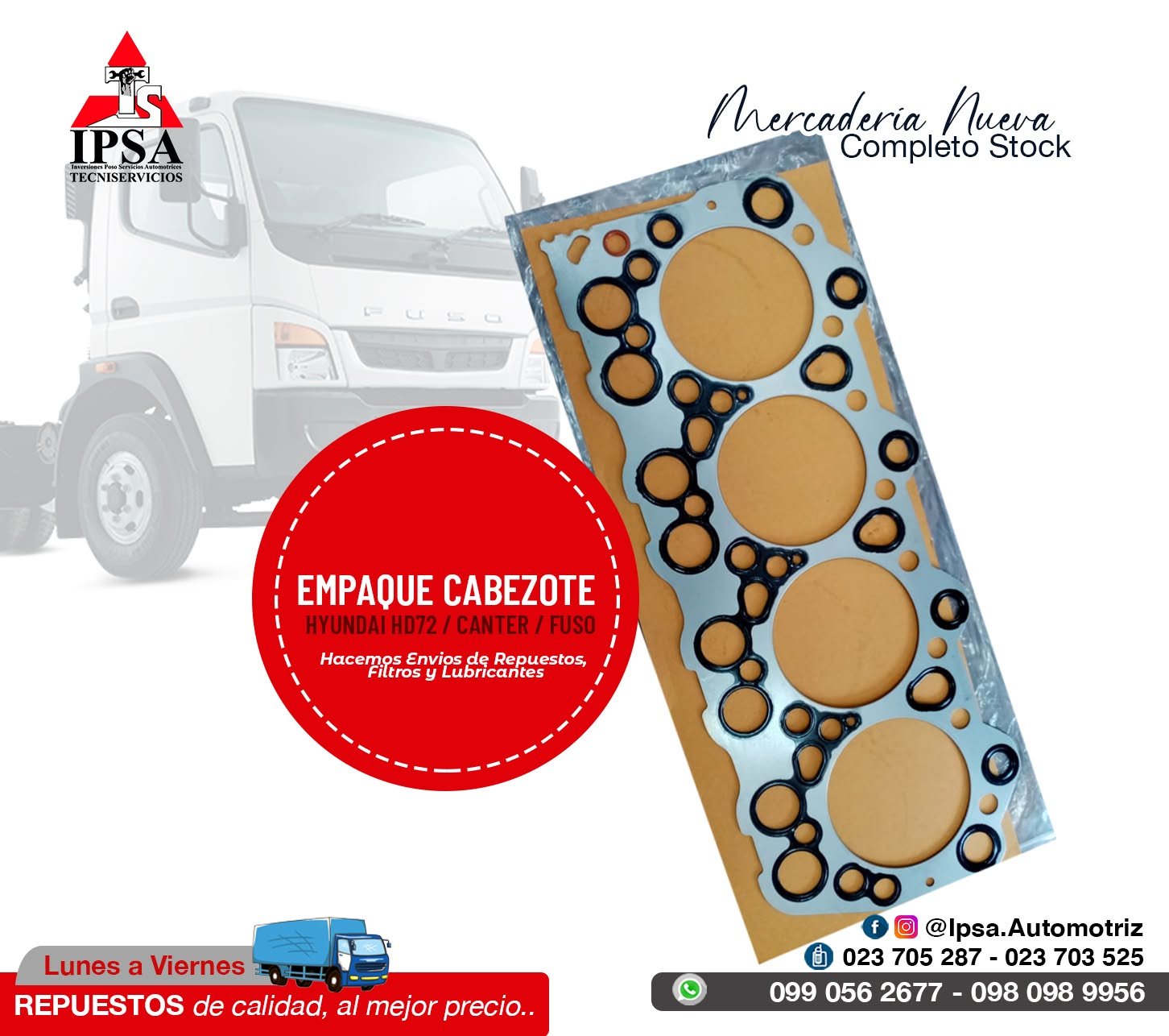 Empaque Cabezote Hd72 Canter