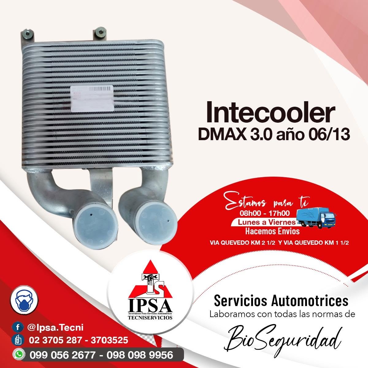 Intercooler Dmax