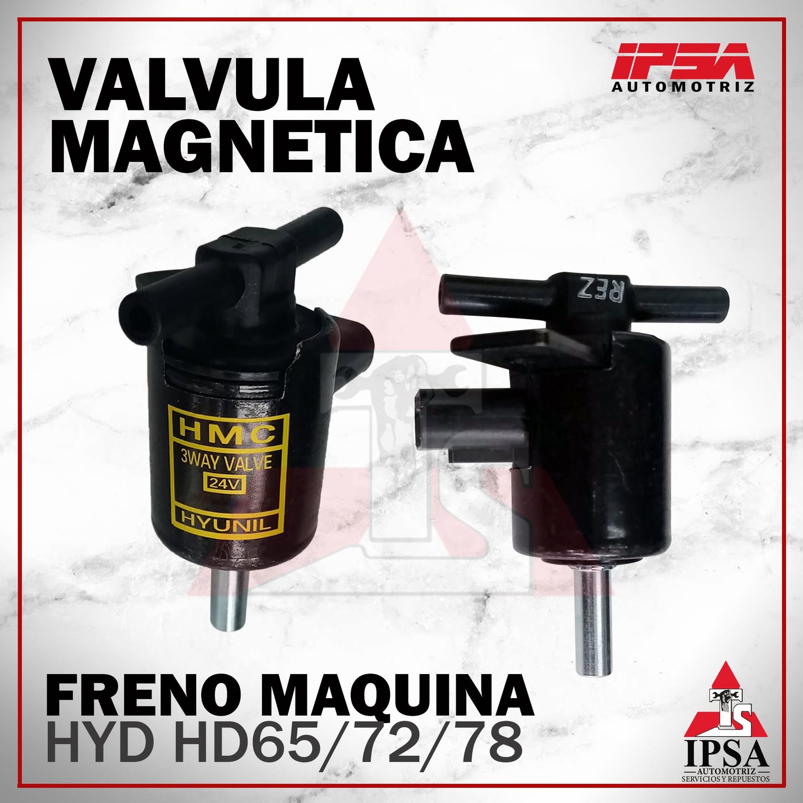 Valvula Freno Maquina Hd72